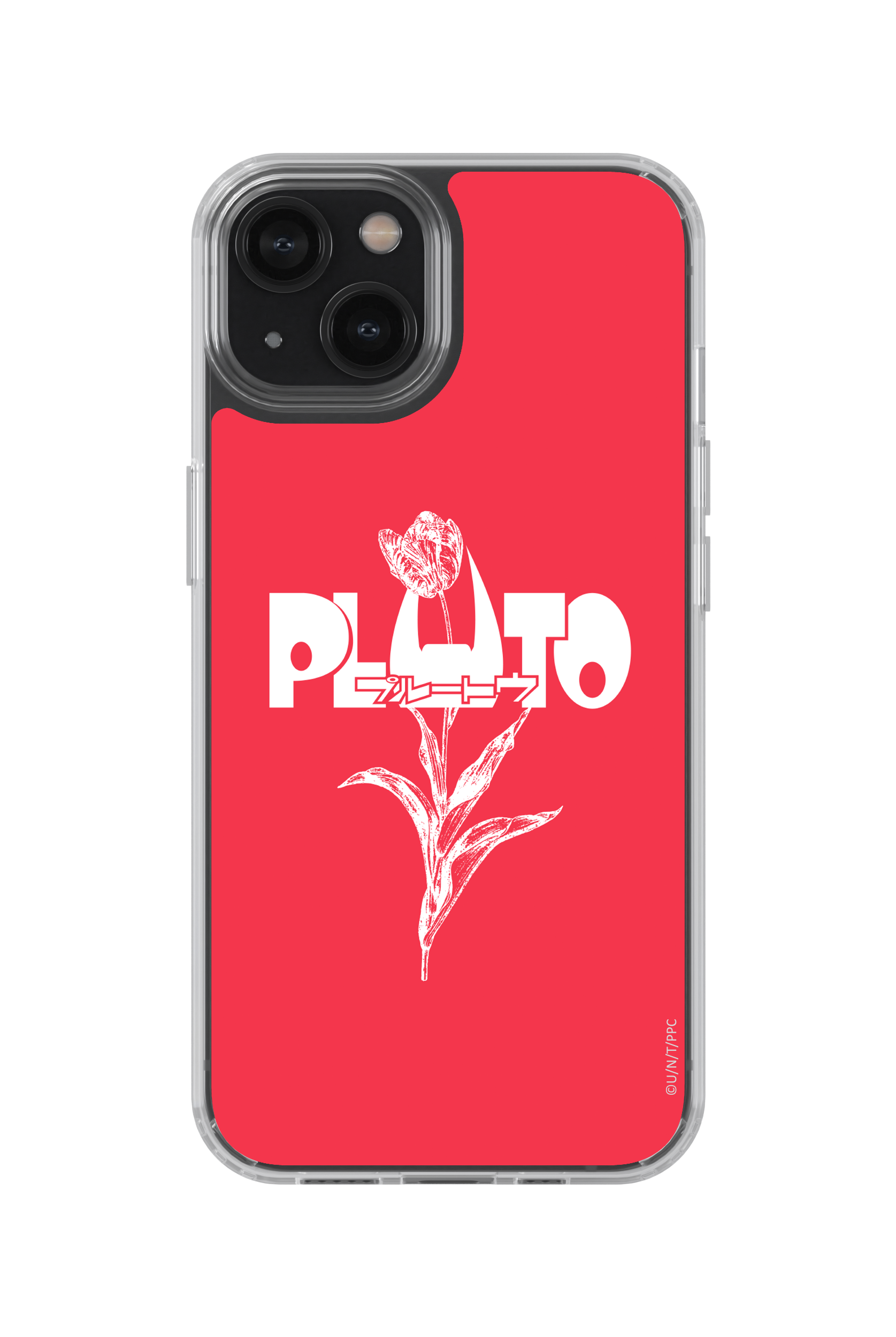 pluto red phone case