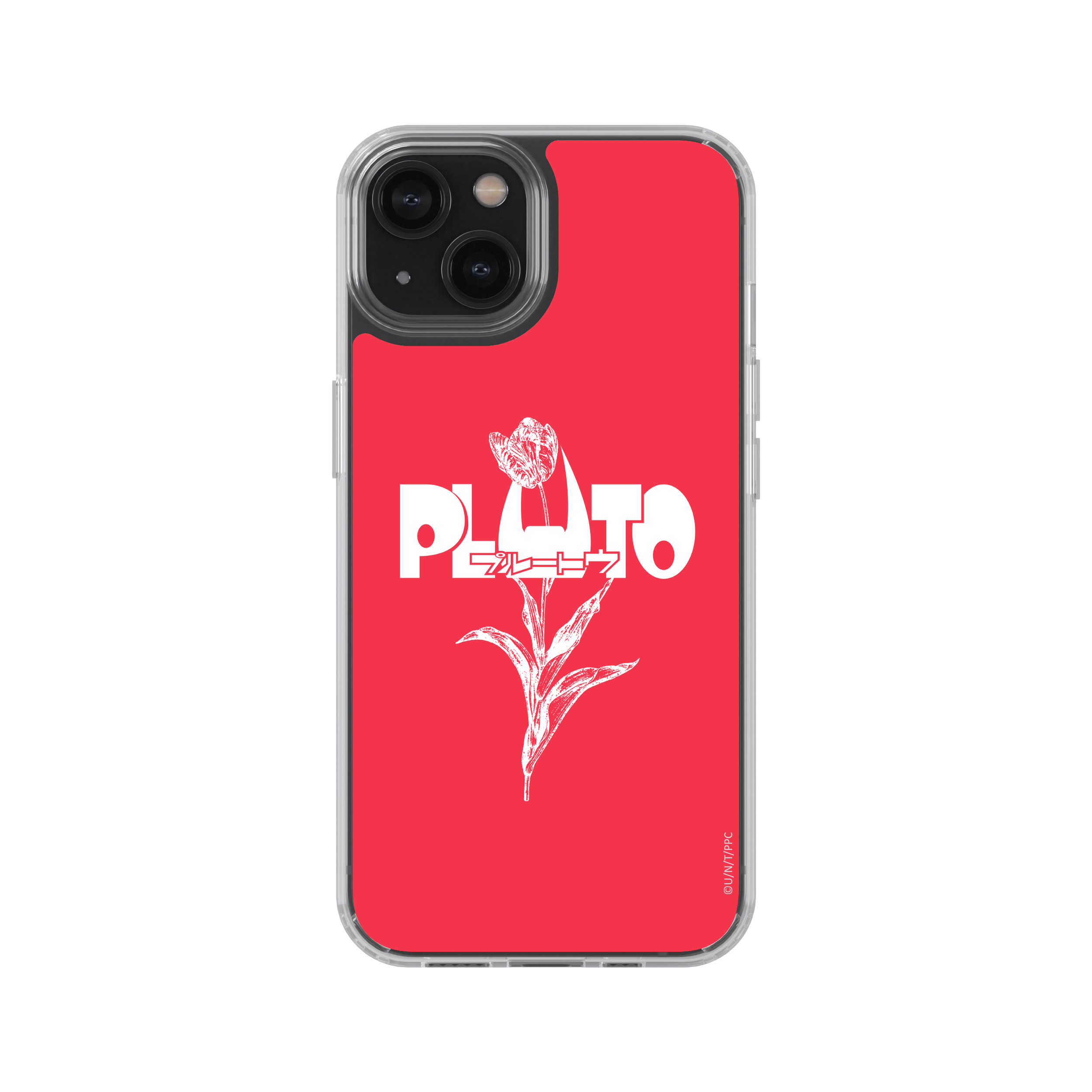 pluto red phone case